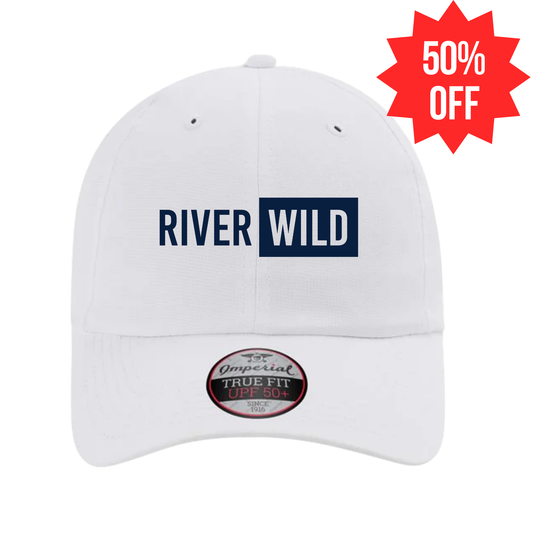 RiverWild White Performance Hat