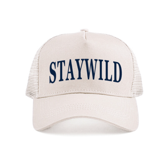 Beige StayWILD Women's Baseball Cap
